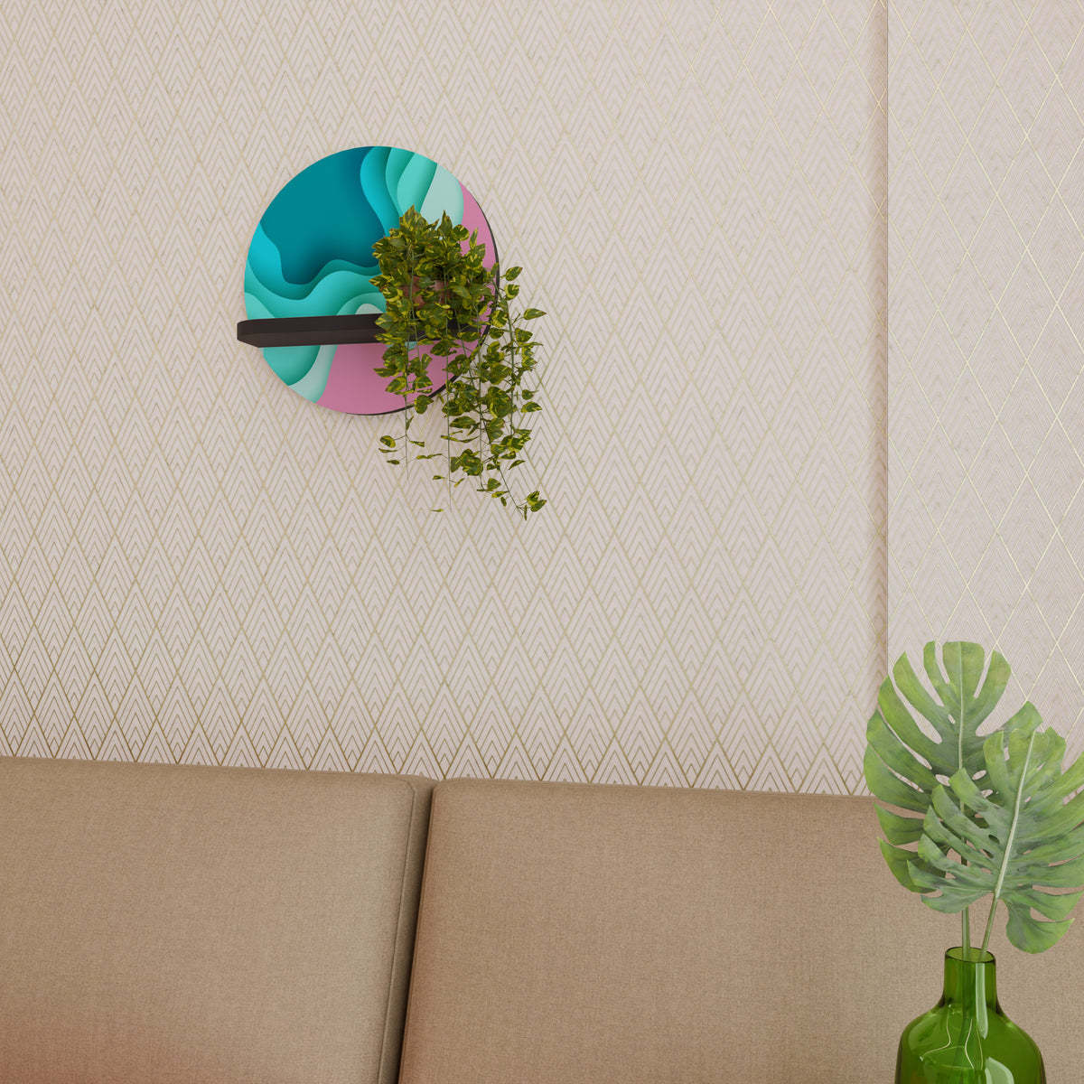 CYANIC ABYSS Designová police