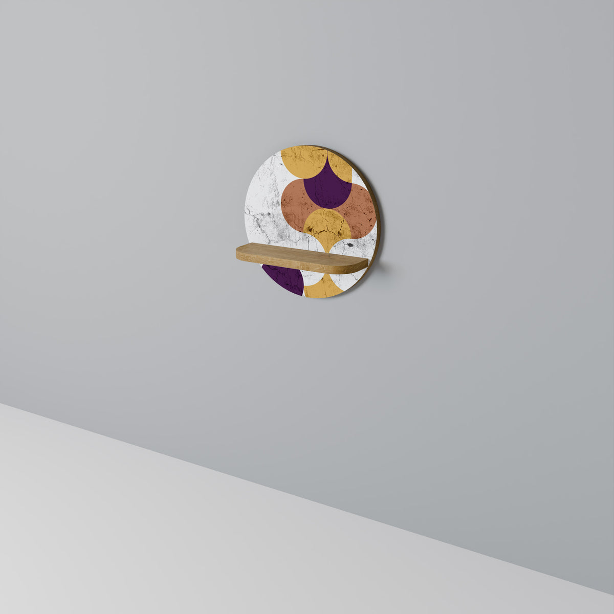 CRACKED GEOMETRY Designová police