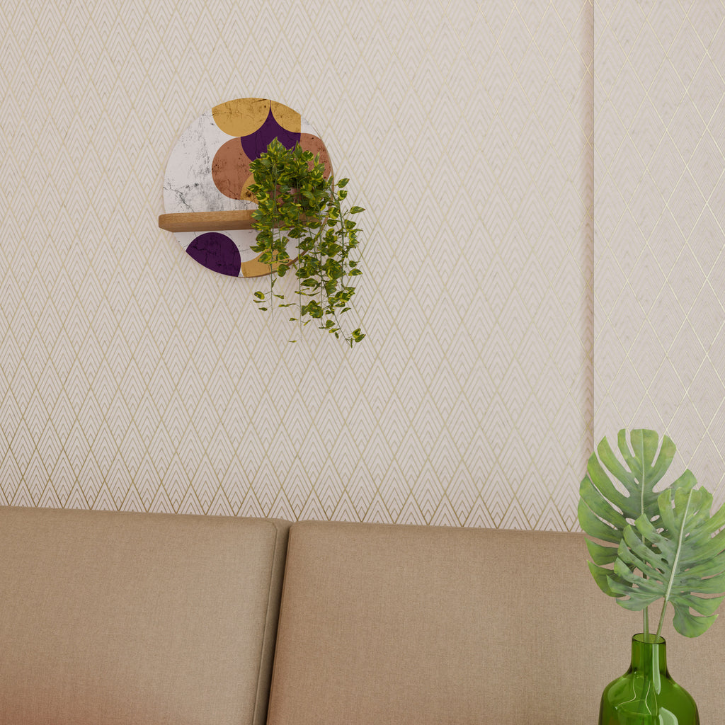 CRACKED GEOMETRY Designová police