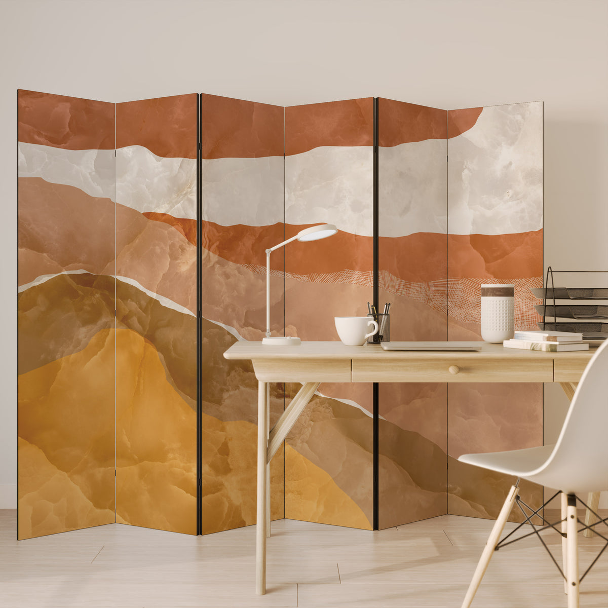 SANDHILLS SPLENDOUR 6dílný paraván