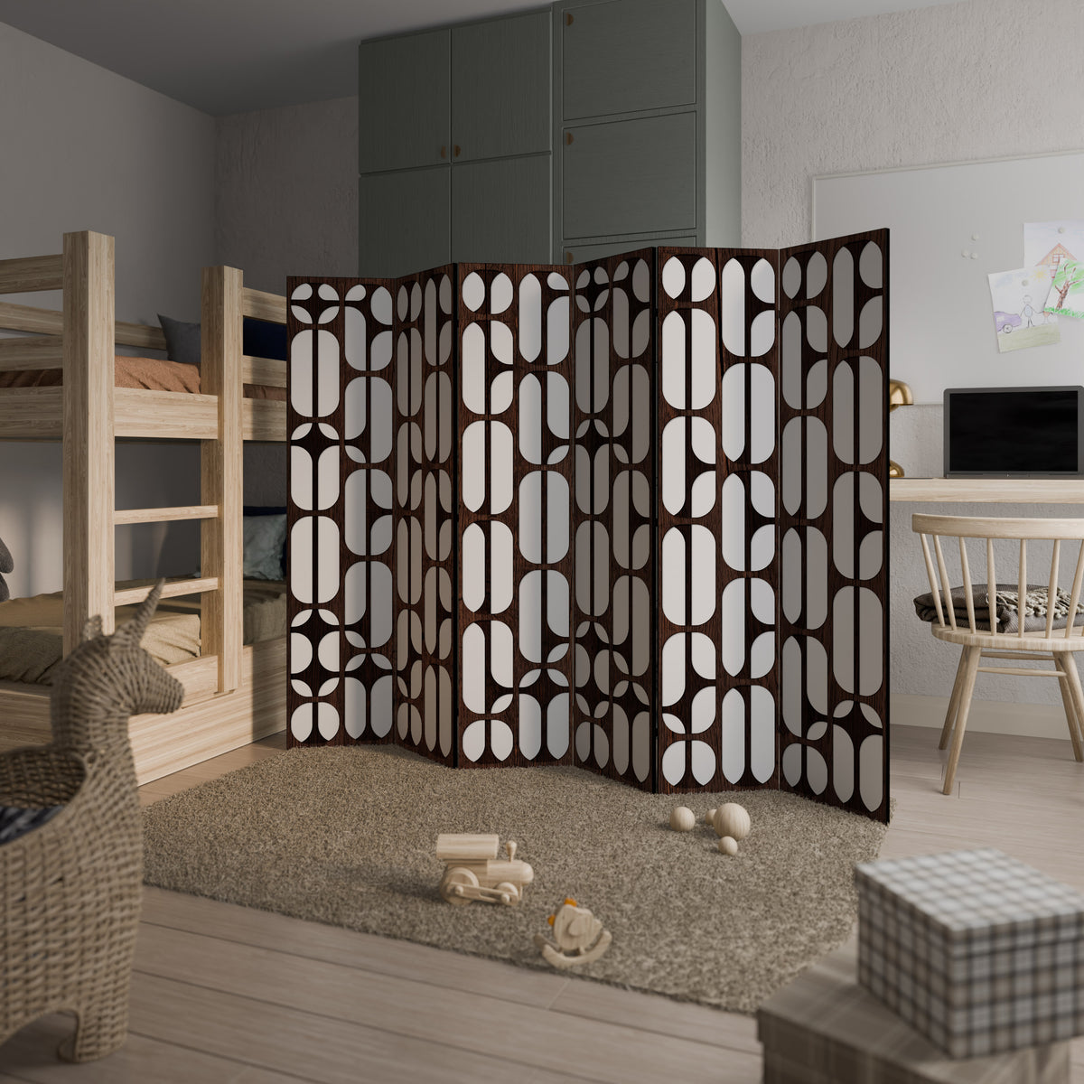 ARTISTIC SPACE HARMONY 6dílný paraván