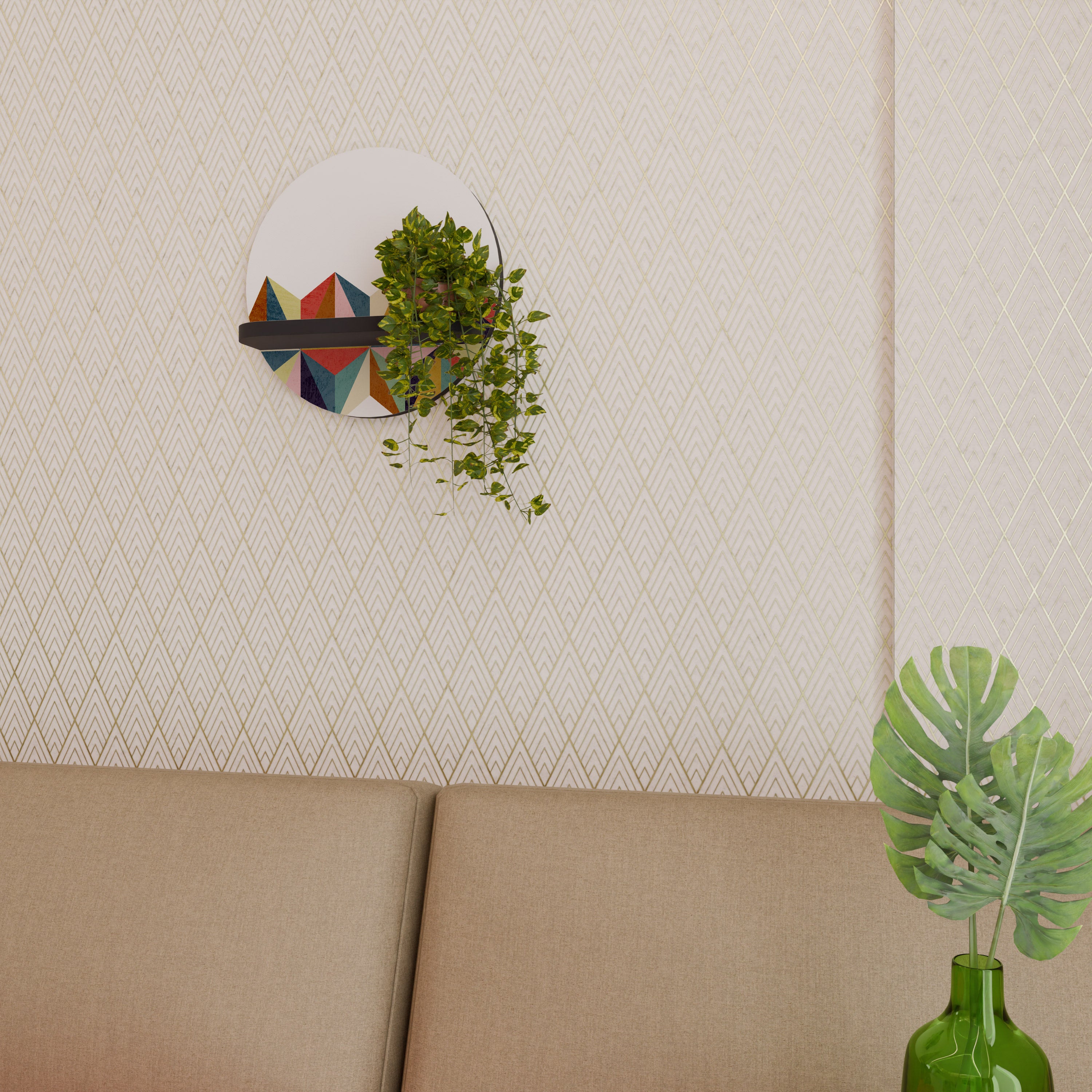 TESSELATE TREASURES Designová police