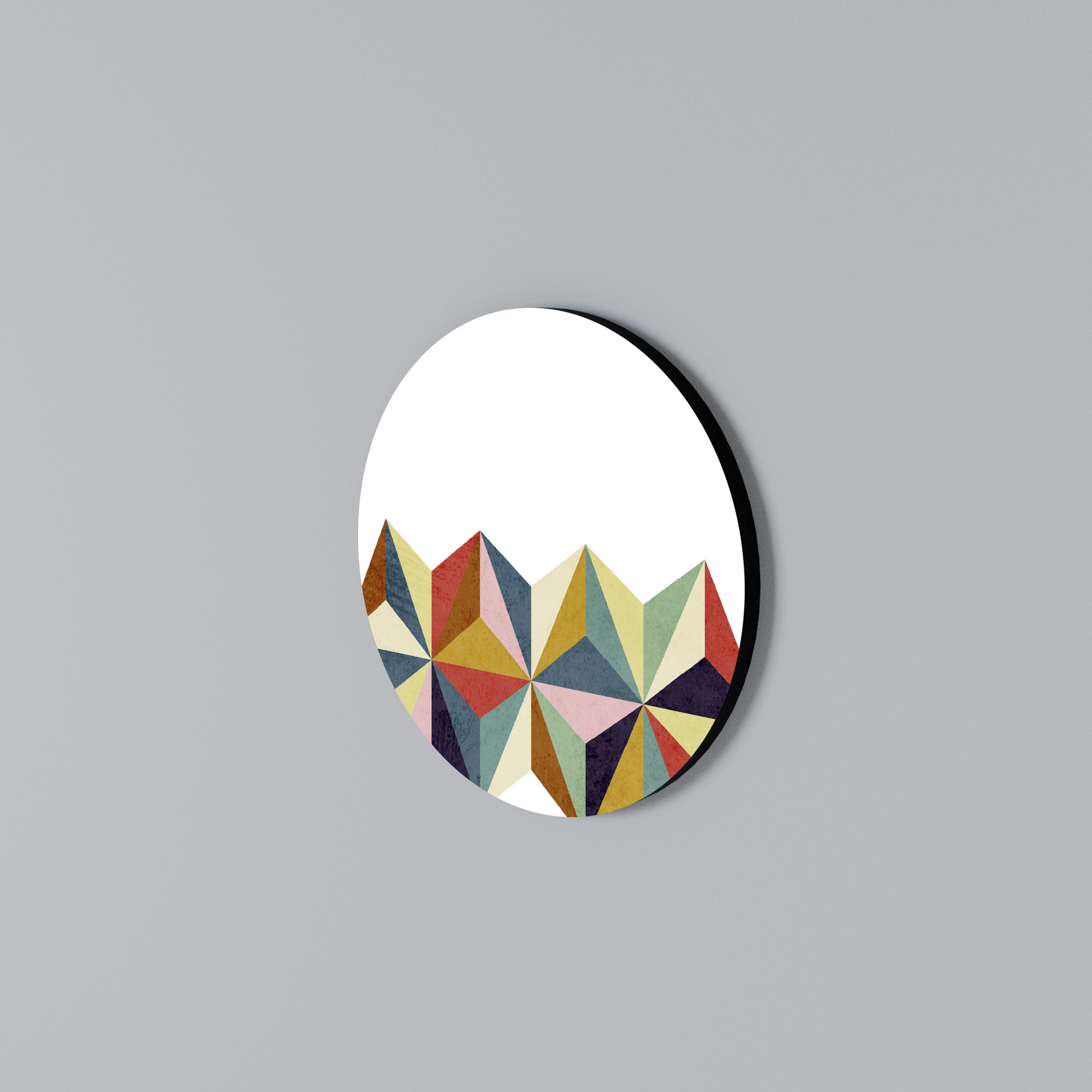 TESSELATE TREASURES Round Wall Art