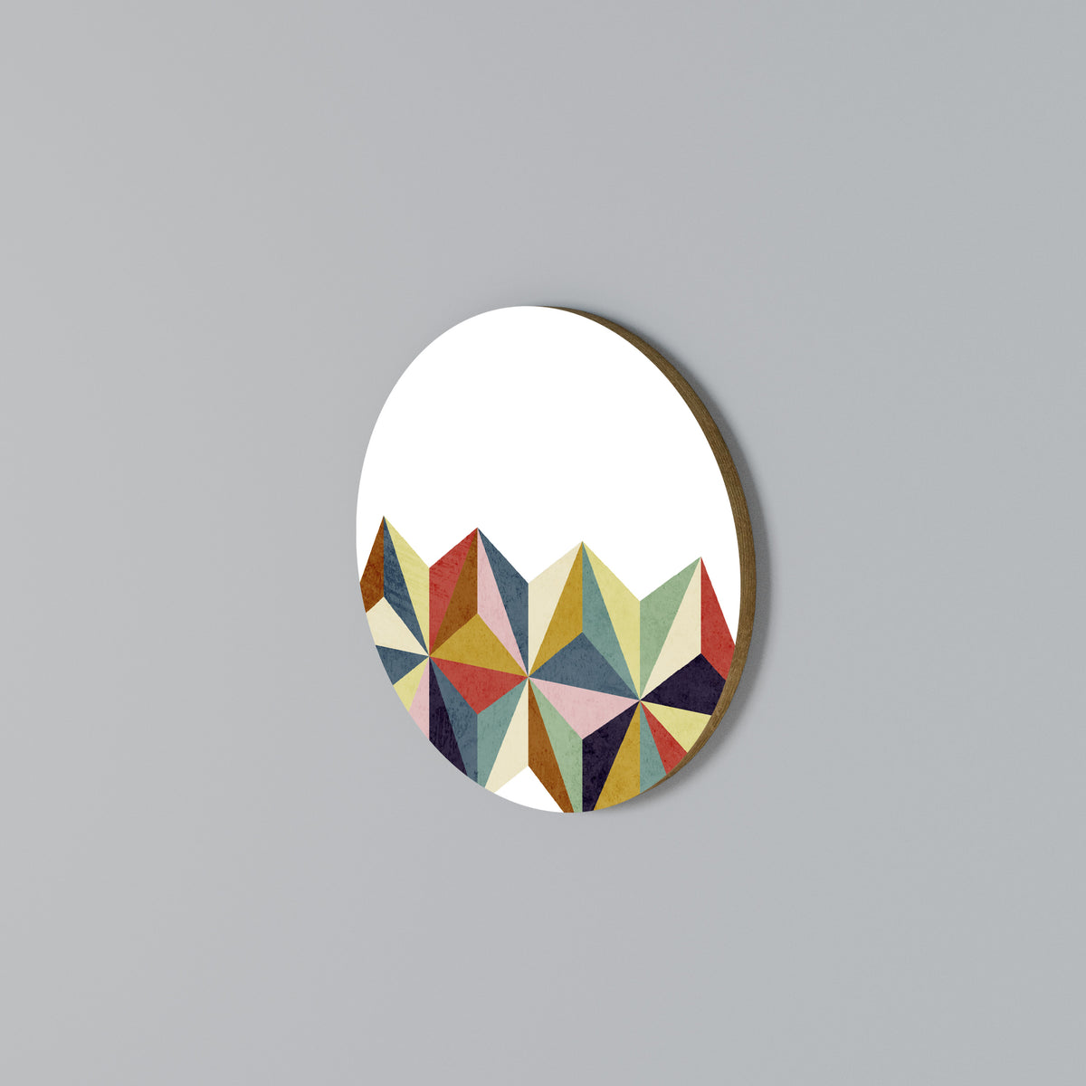 TESSELATE TREASURES Kulatá nástěnná dekorace