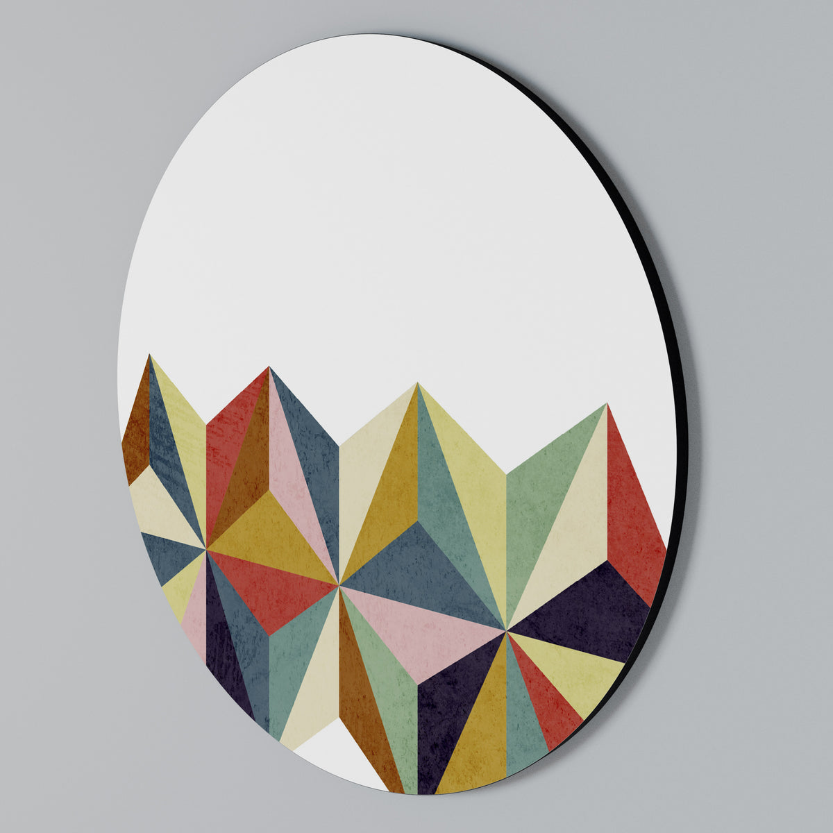 TESSELATE TREASURES Kulatá nástěnná dekorace