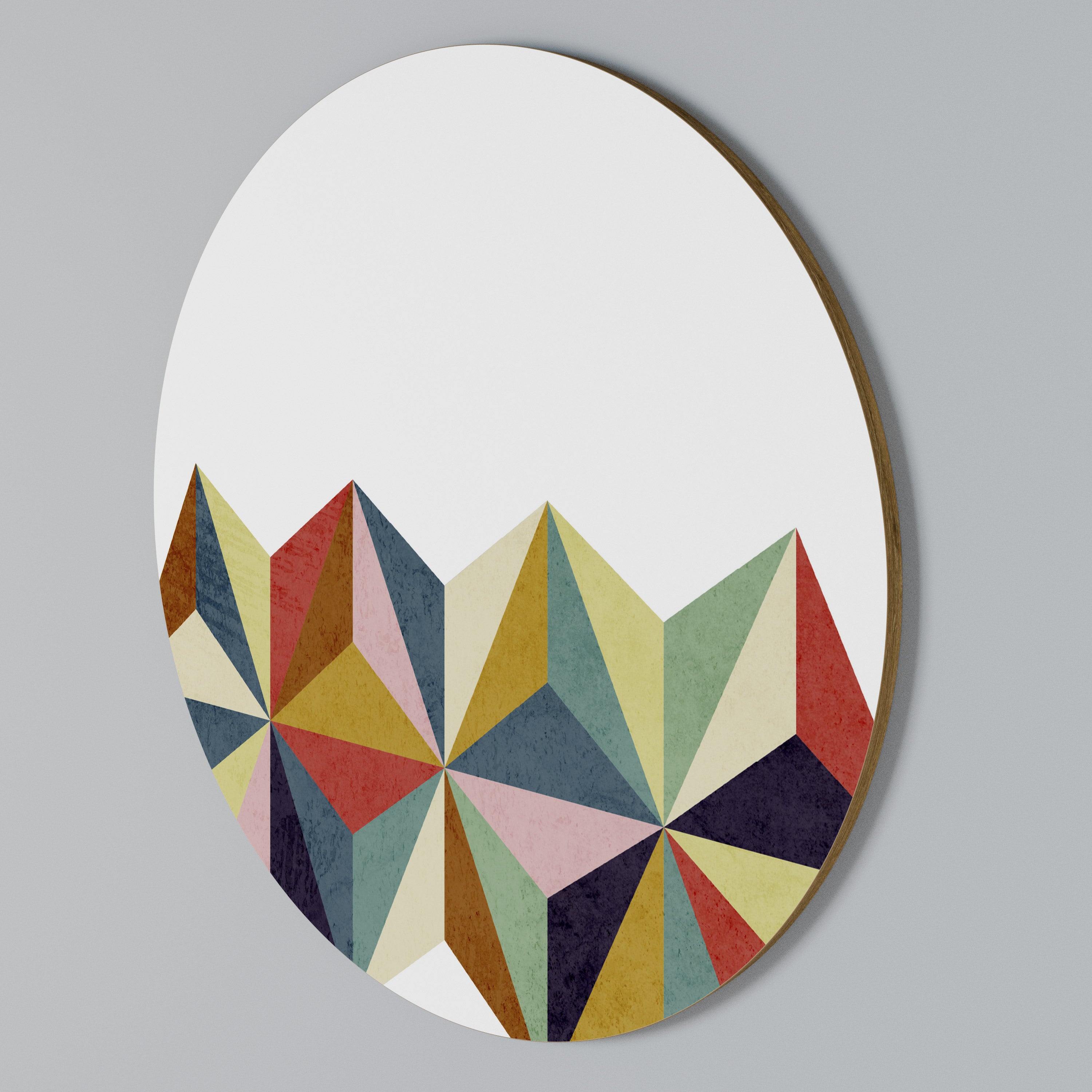 TESSELATE TREASURES Round Wall Art