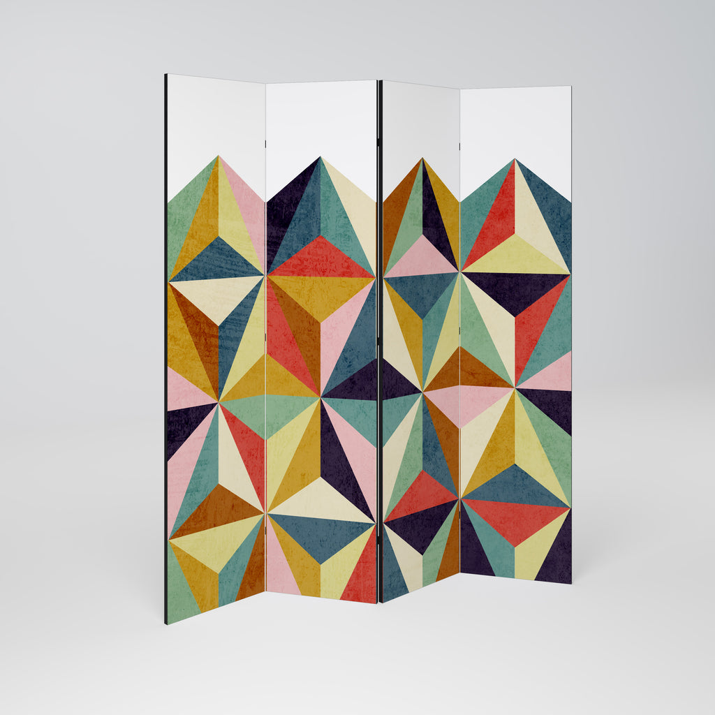 TESSELATE TREASURES 4dílný paraván