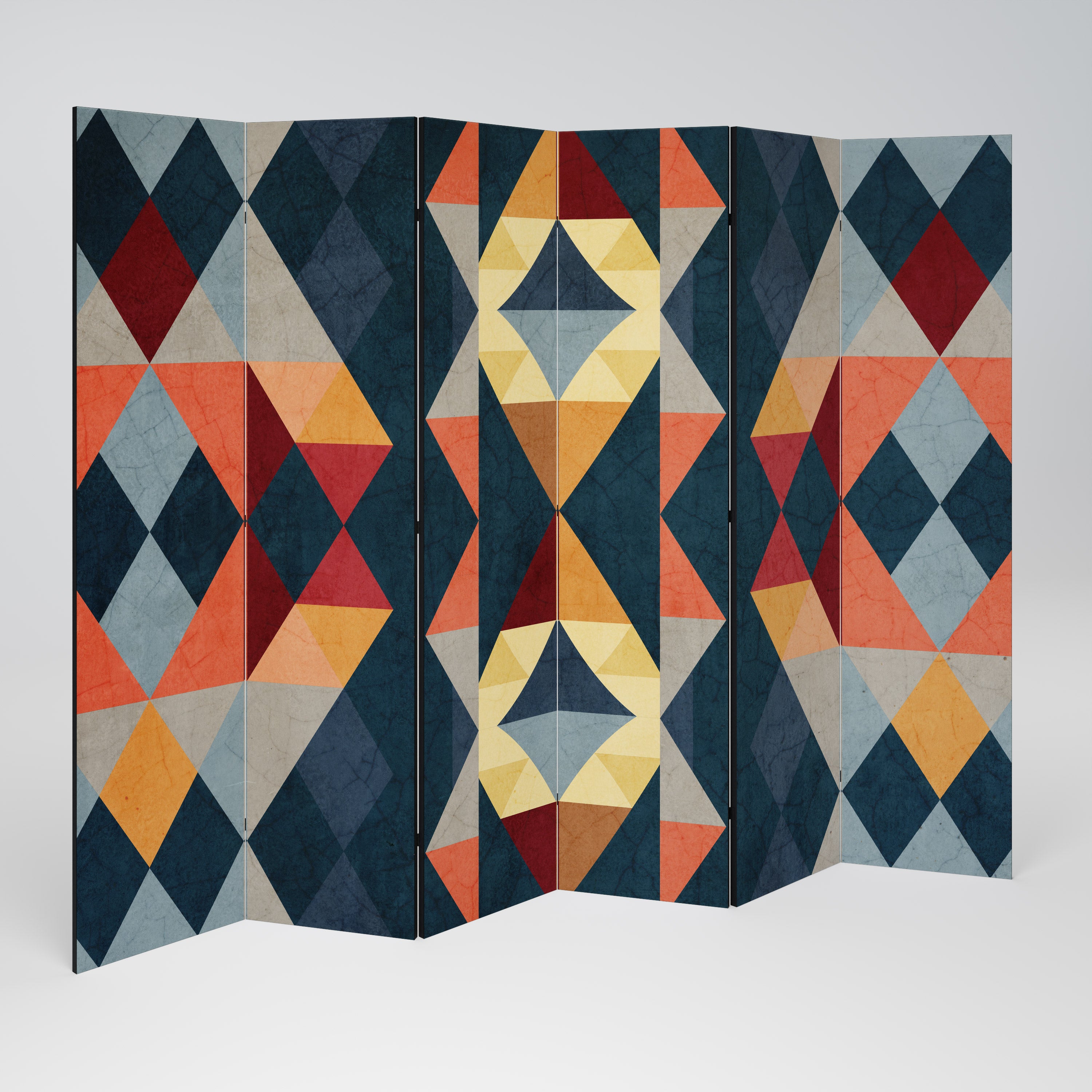 CRACKED ILLUSION 6dílný paraván