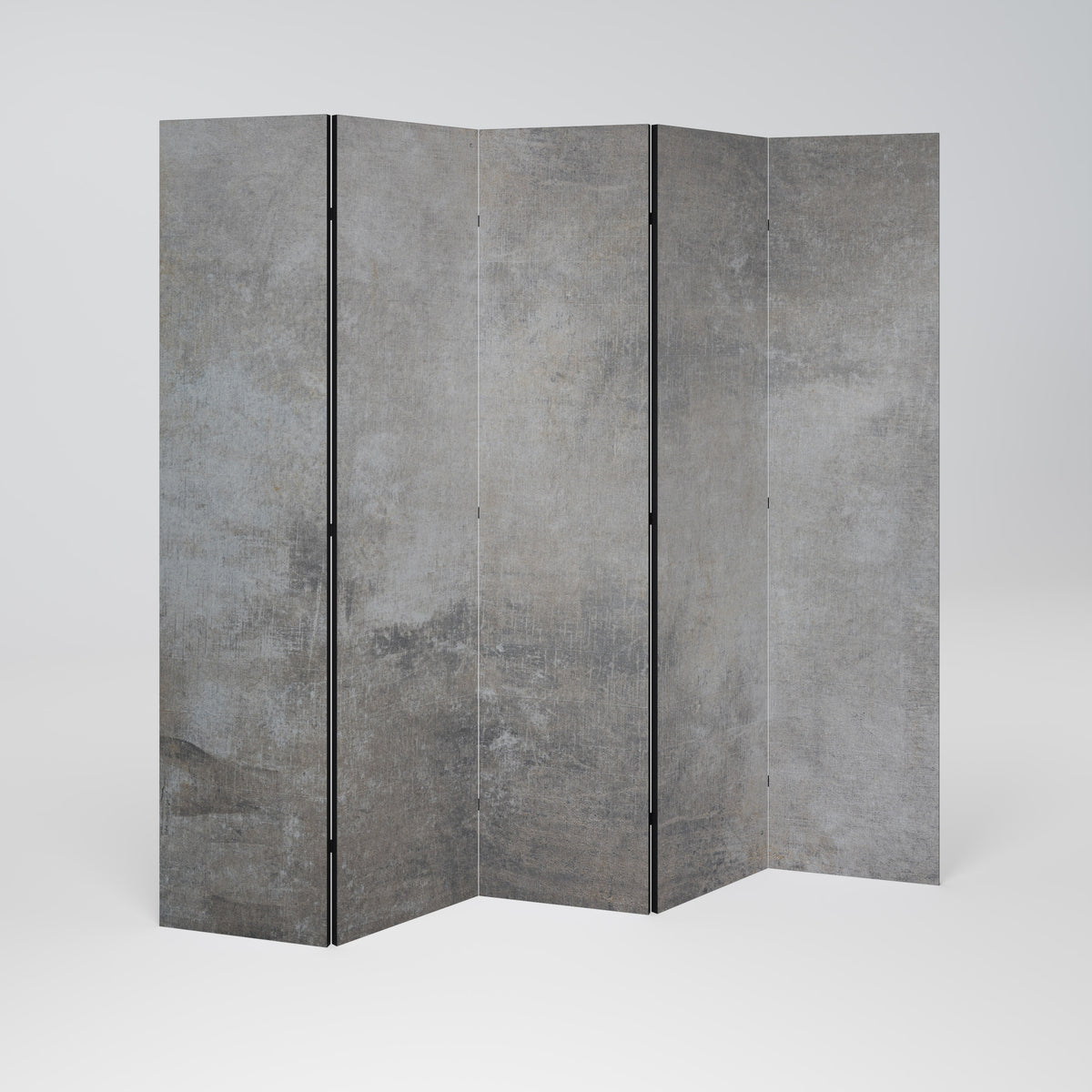 CONCRETE WALL 5dílný paraván