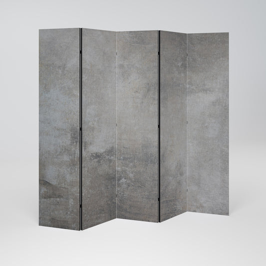 CONCRETE WALL 5dílný paraván