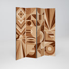 PRISM MOSAIC 4dílný paraván