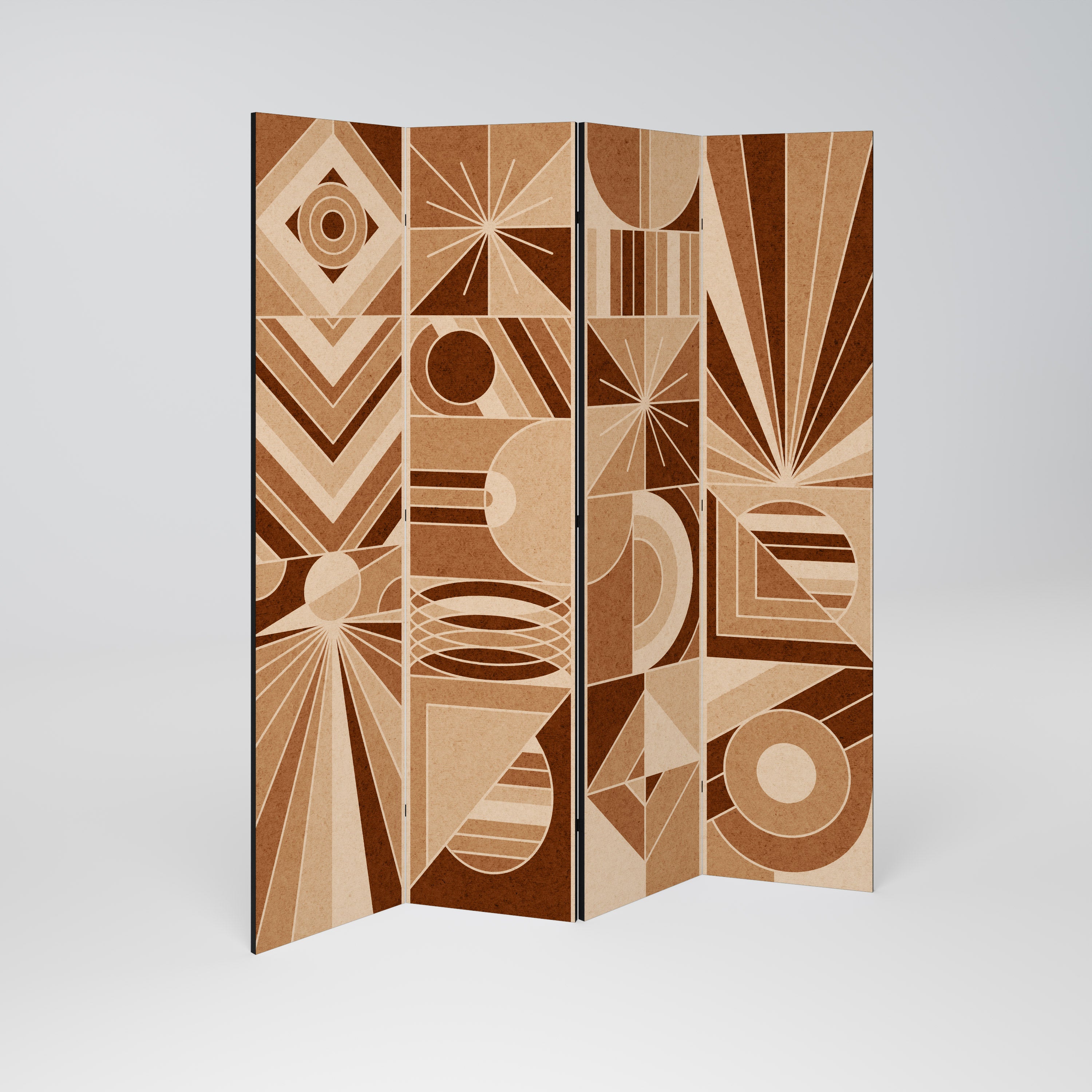 PRISM MOSAIC 4dílný paraván