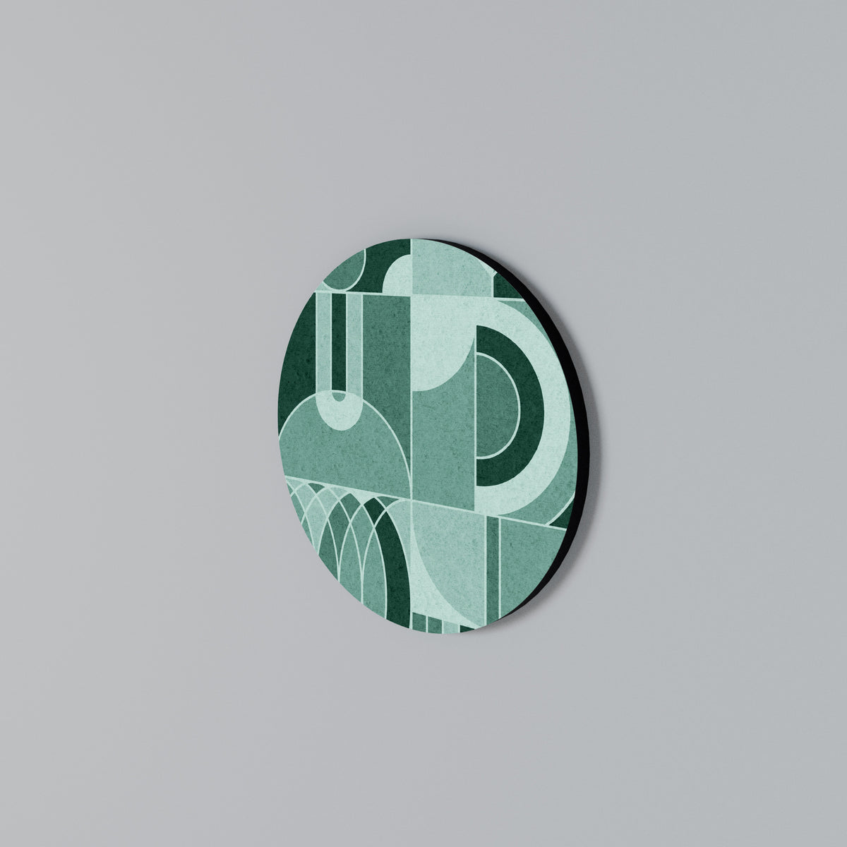 HARMONIC GRID Kulatá nástěnná dekorace