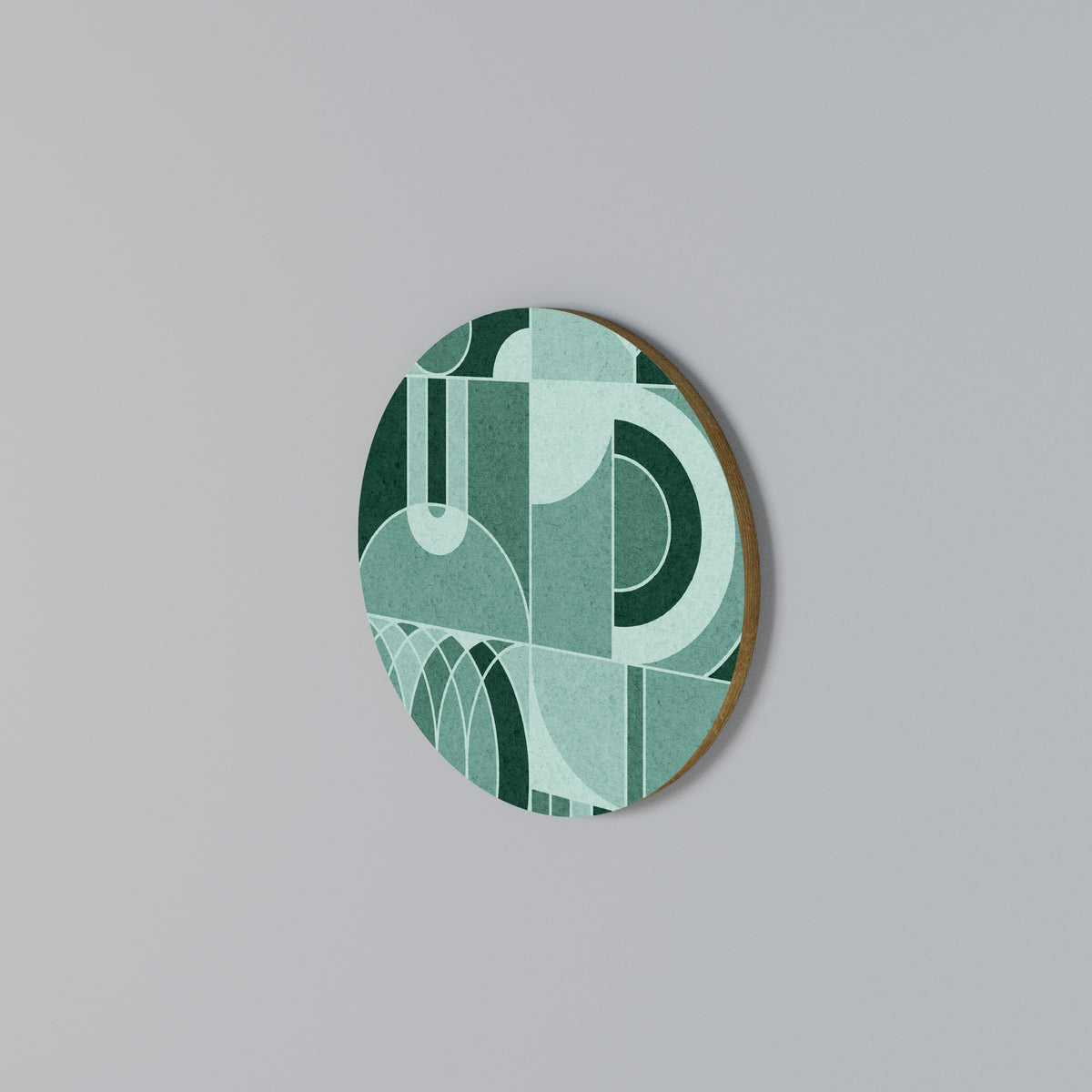 HARMONIC GRID Kulatá nástěnná dekorace