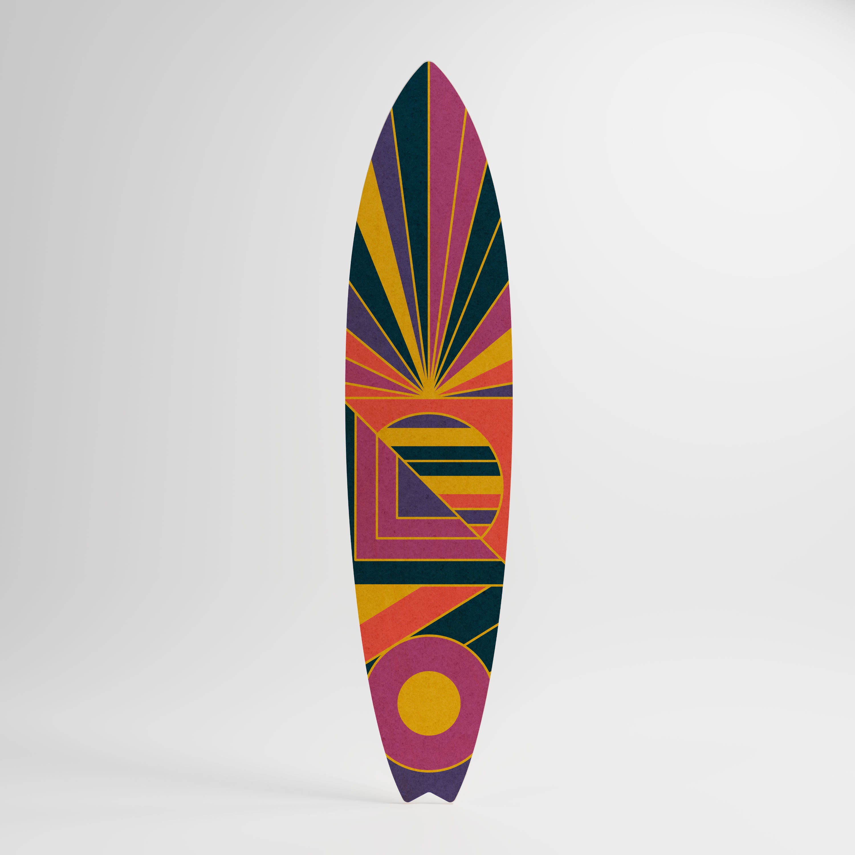 FUSION PATTERNS Surfboard Decorative Panel