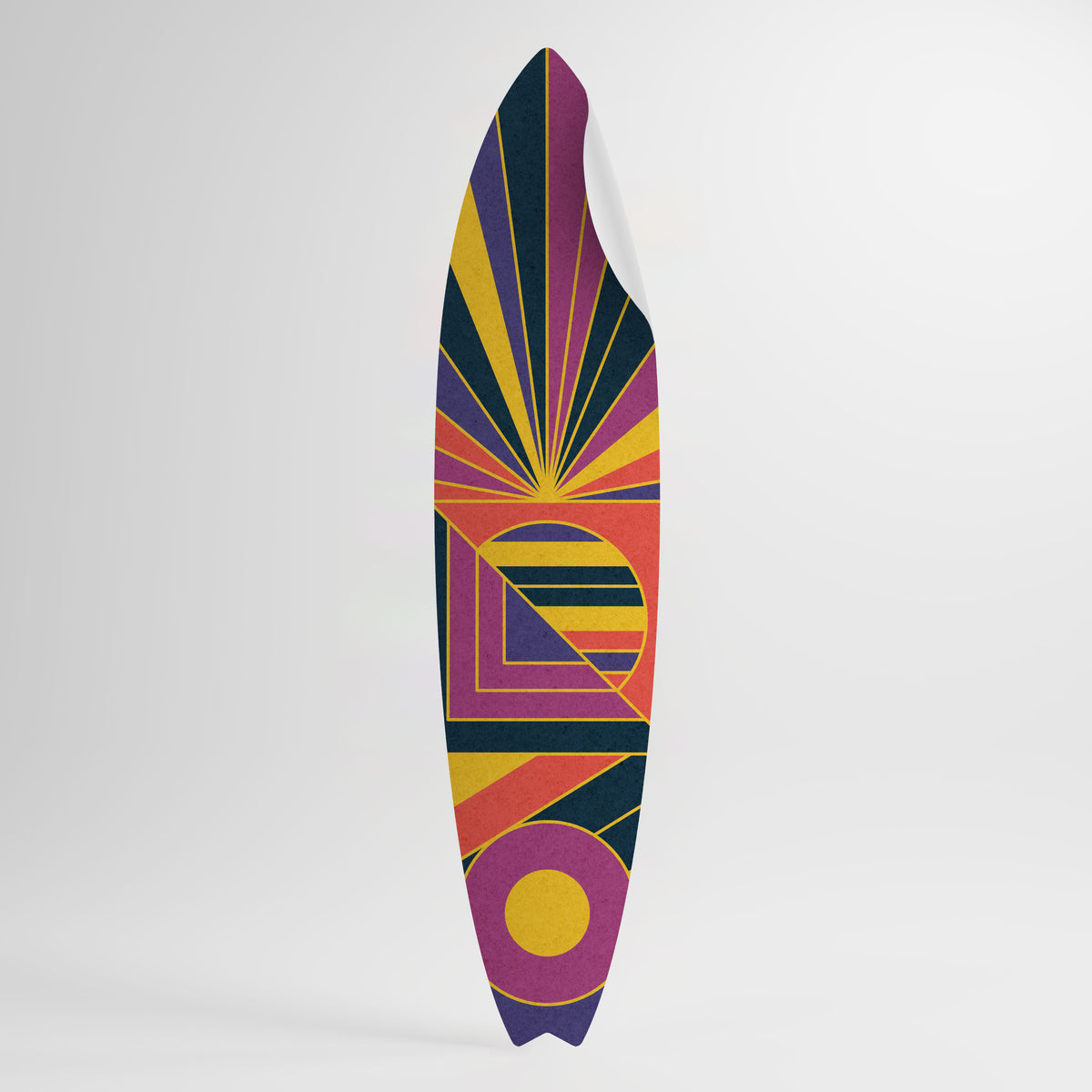 FUSION PATTERNS Samolepka ve tvaru surfu