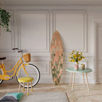 BUILDING THE FUTURE Dekorativní panel ve tvaru surfu