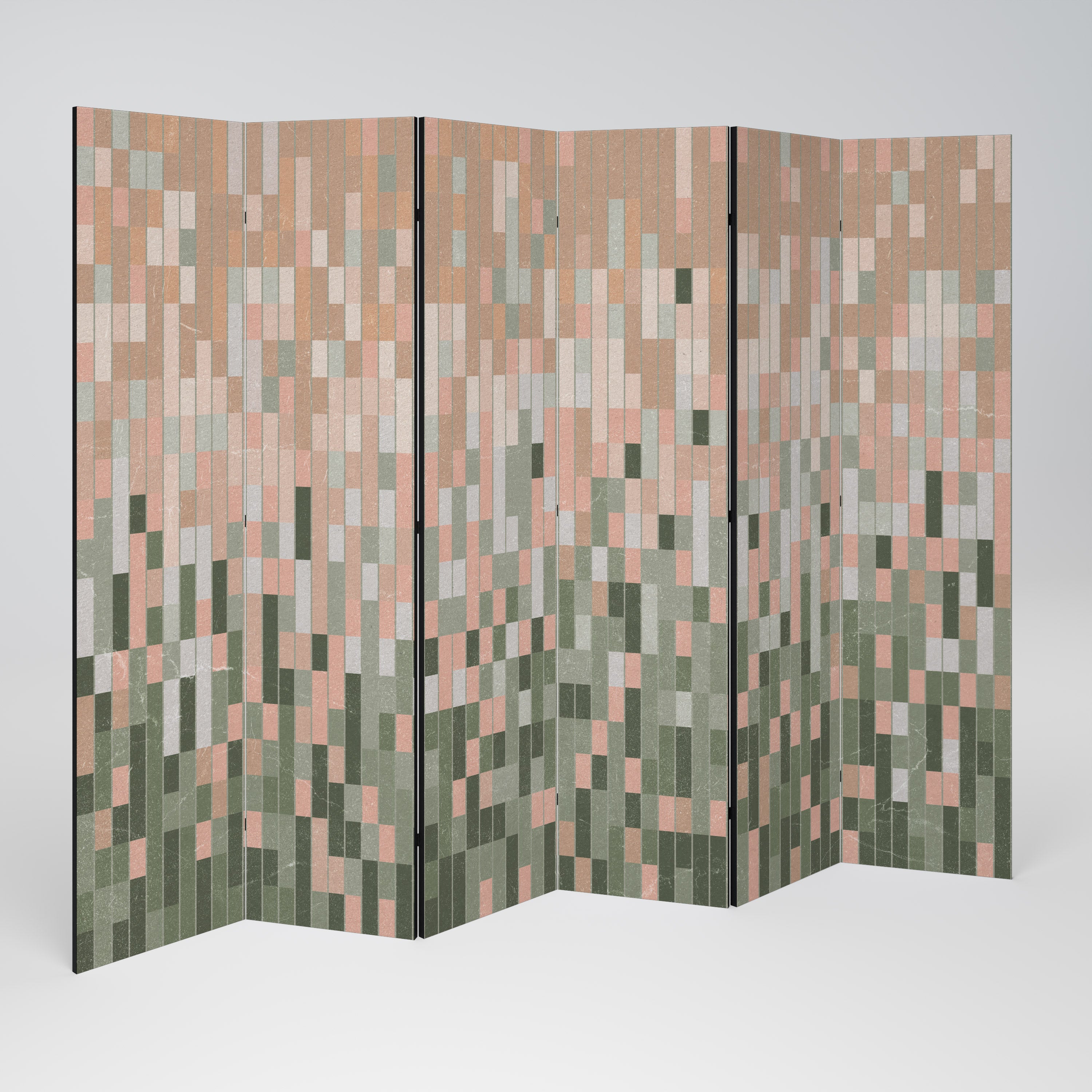 BUILDING THE FUTURE 6dílný paraván