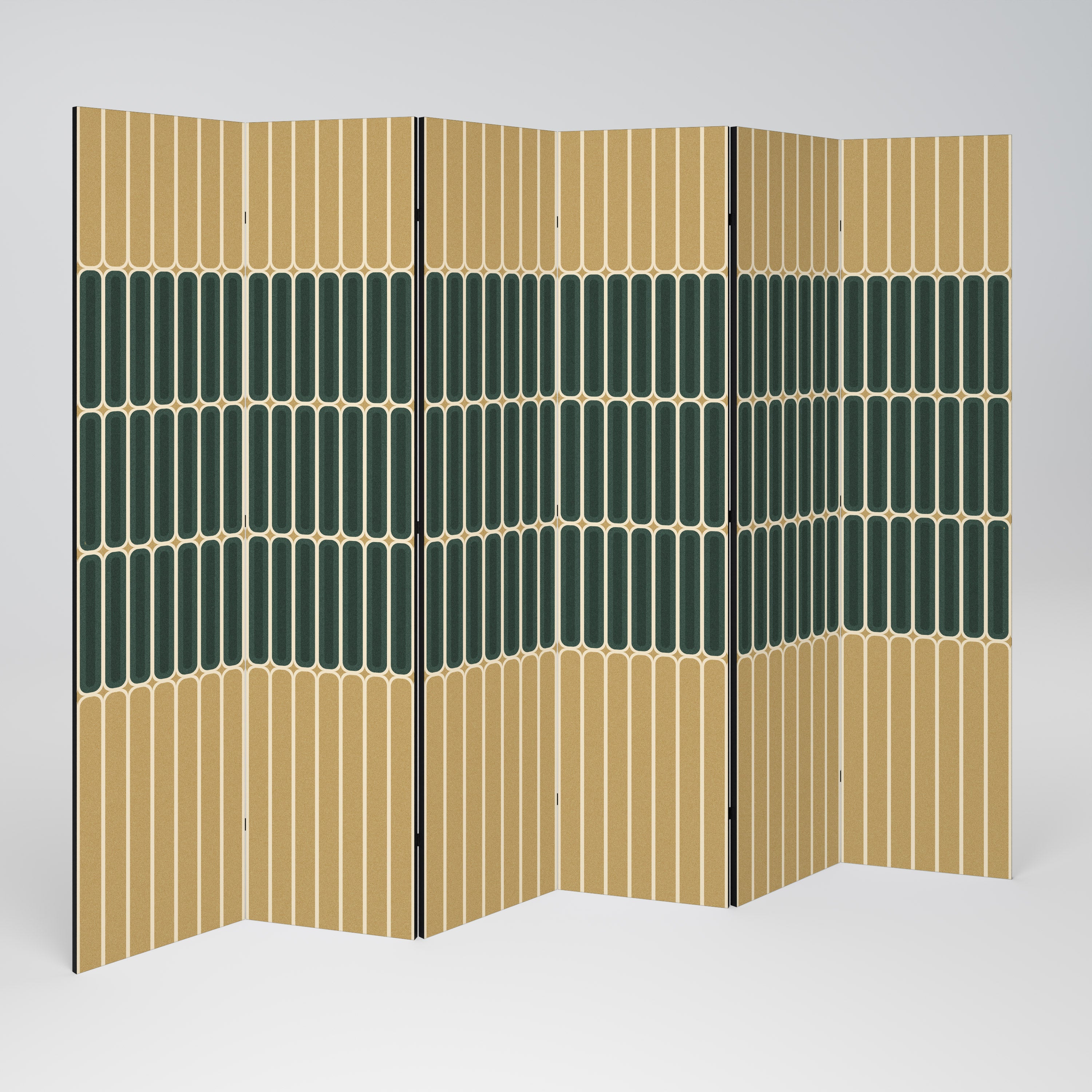 ILUSION GATE 6-Panel Room Divider