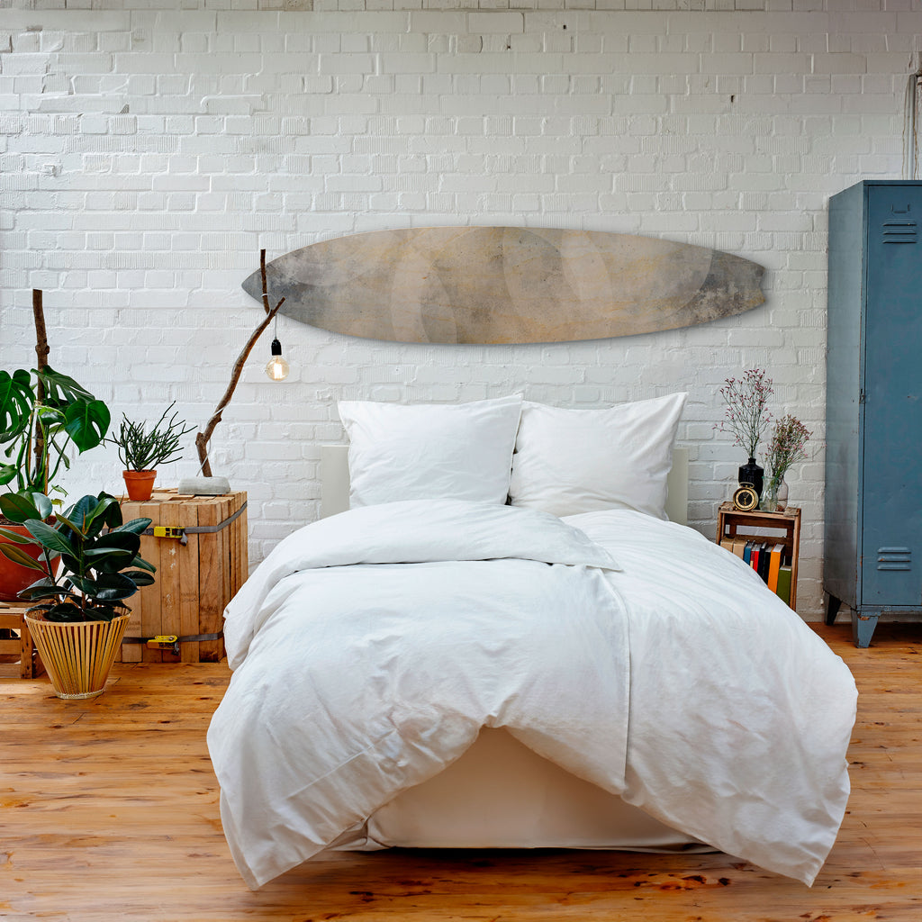 MUTED ARC Dekorativní panel ve tvaru surfu