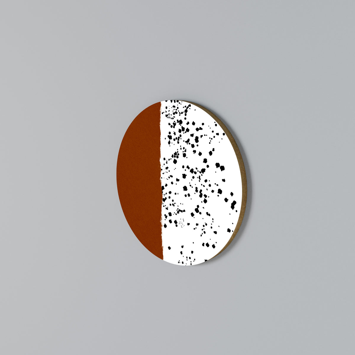 EXTRAORDINARY DUALISM Kulatá nástěnná dekorace