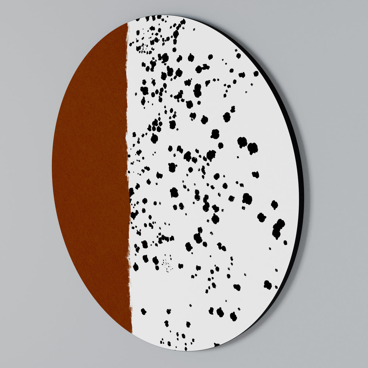 EXTRAORDINARY DUALISM Kulatá nástěnná dekorace