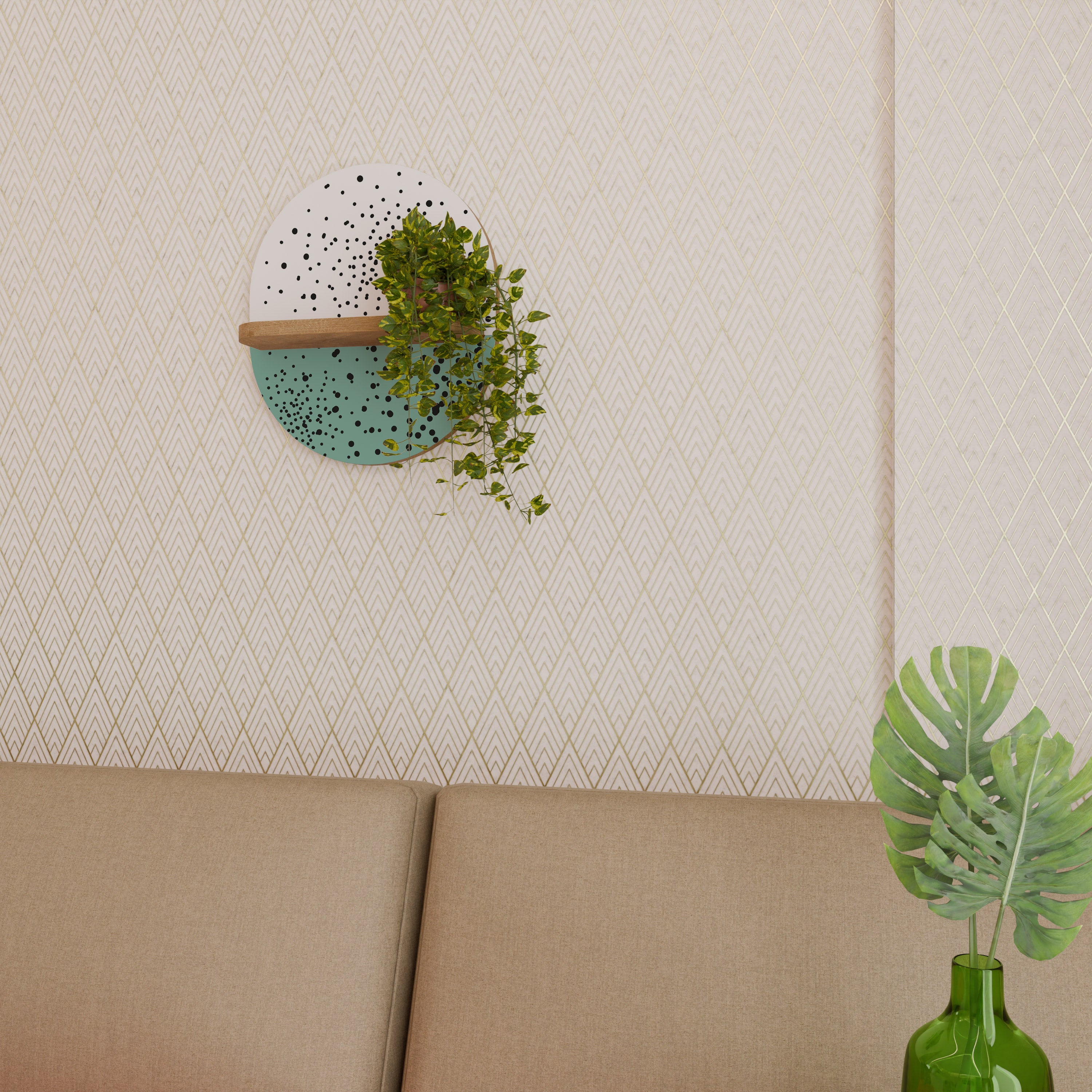 DOTTED DELIGHTS Designová police