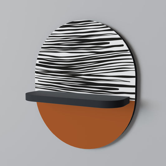 RADIANT ZEBRA Designová police