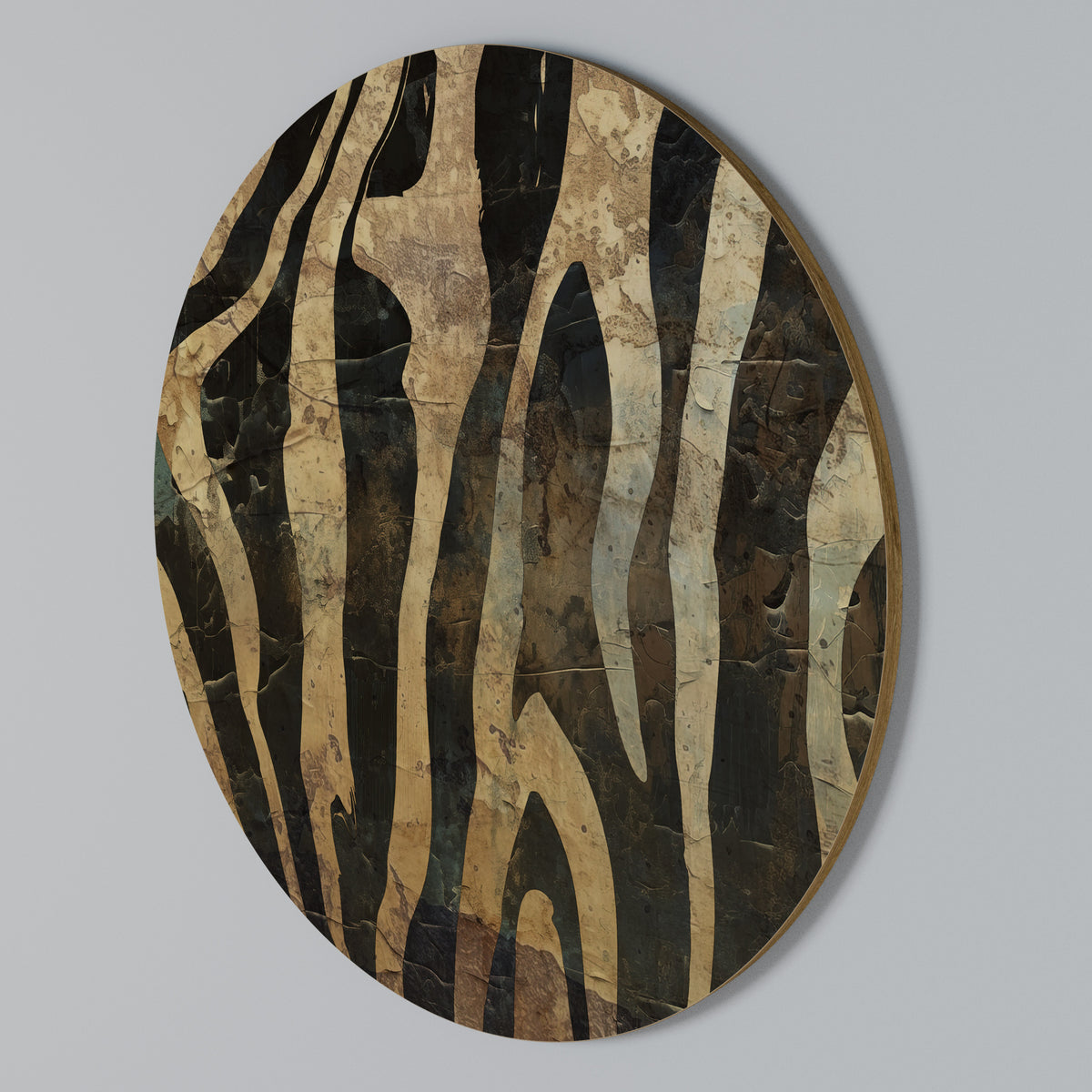 RUSTIC DANCE Kulatá nástěnná dekorace