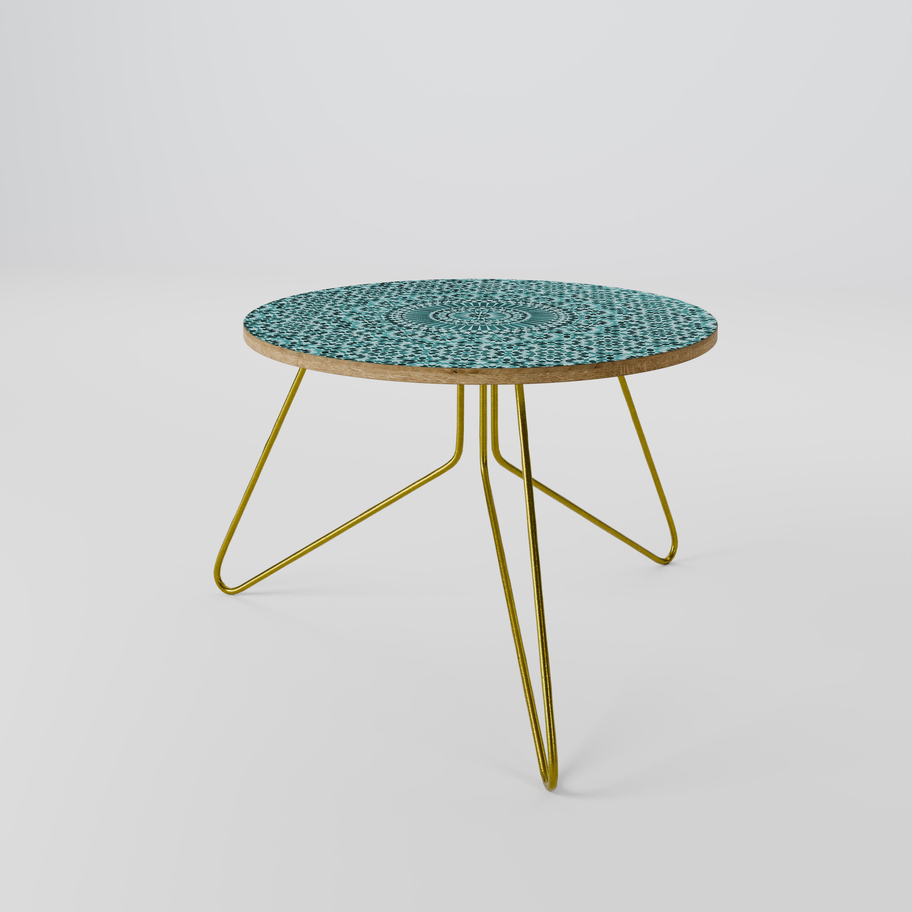 MOROCCAN TURQUOISE Konferenční stolek