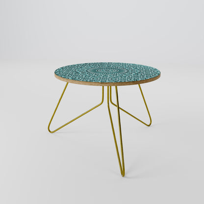 MOROCCAN TURQUOISE Konferenční stolek