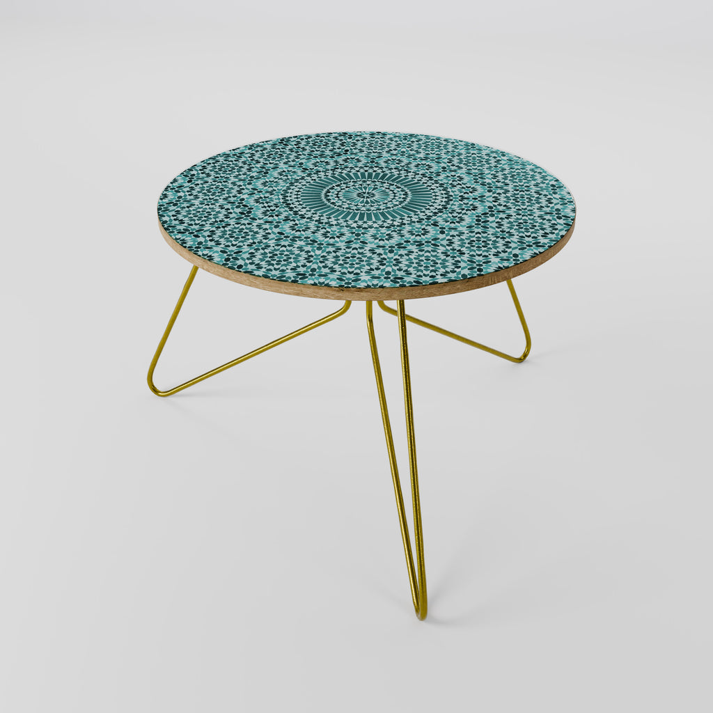 MOROCCAN TURQUOISE Konferenční stolek