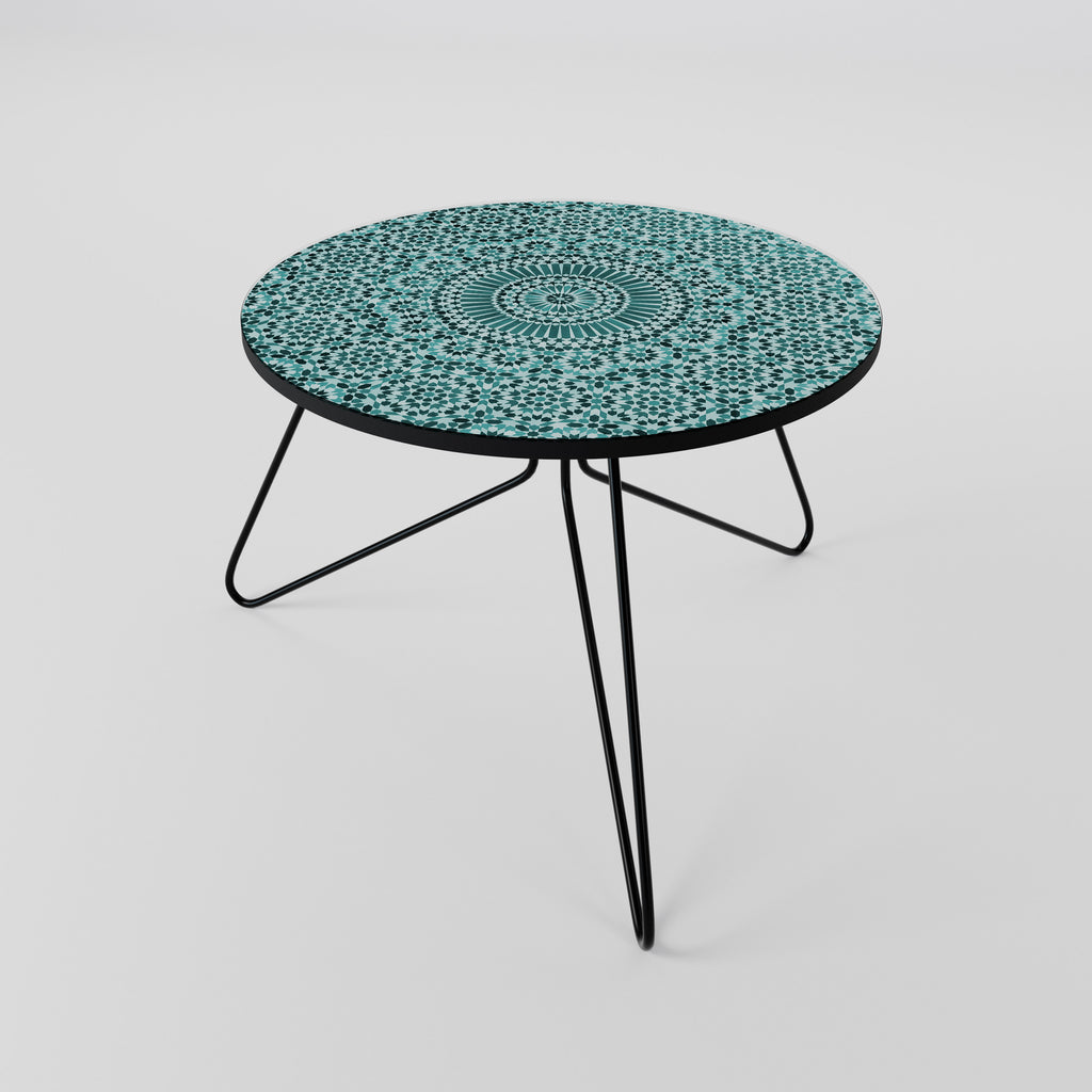 MOROCCAN TURQUOISE Konferenční stolek