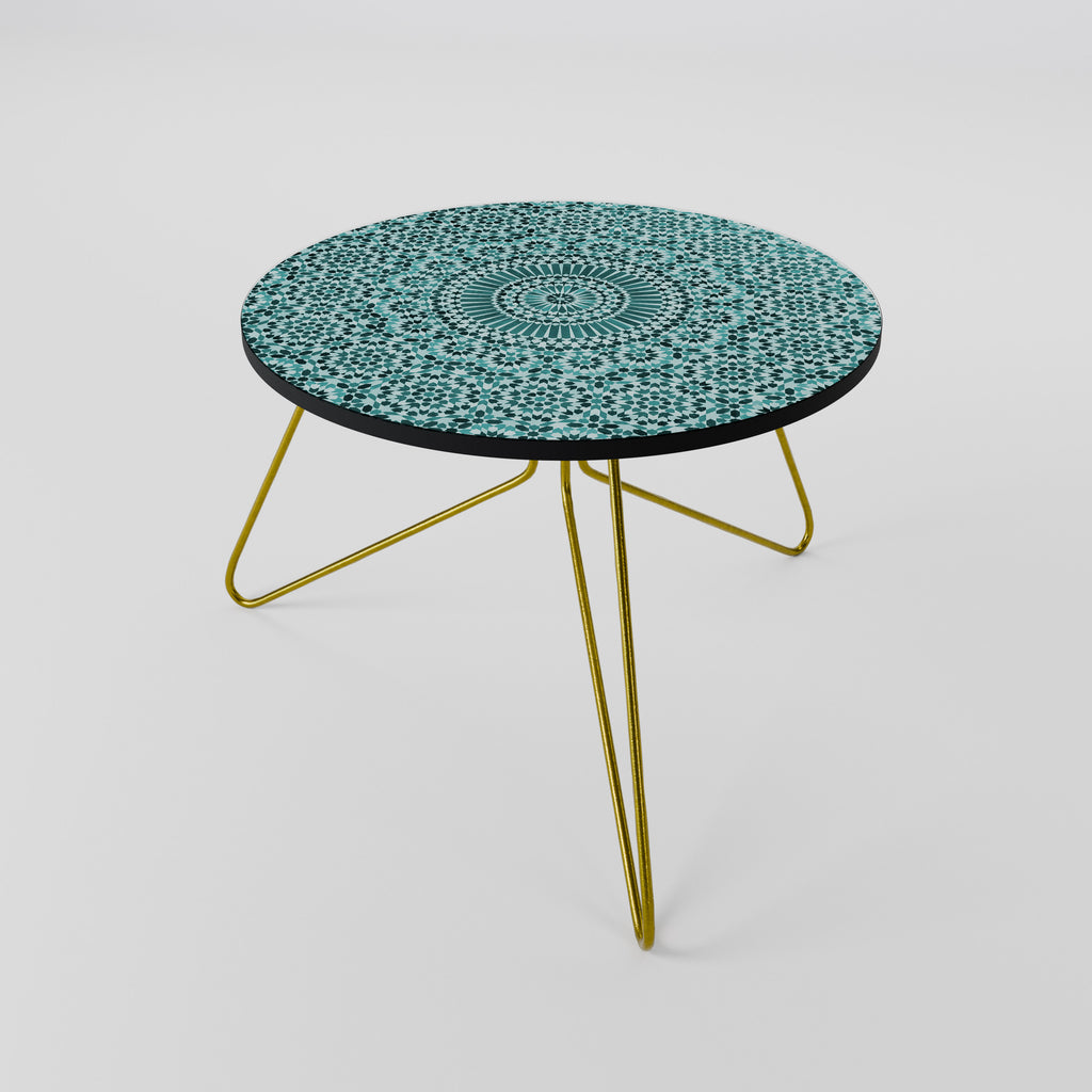 MOROCCAN TURQUOISE Konferenční stolek
