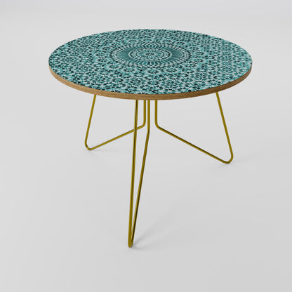 MOROCCAN TURQUOISE Konferenční stolek
