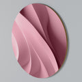 THINKING PINK Round Wall Art