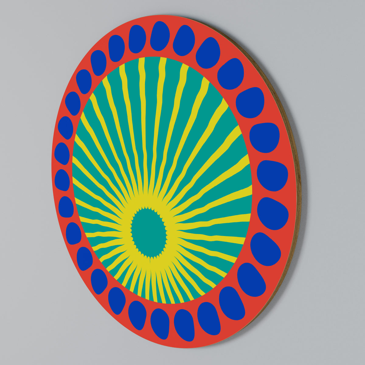 SHIMMER SPECTRUM Kulatá nástěnná dekorace