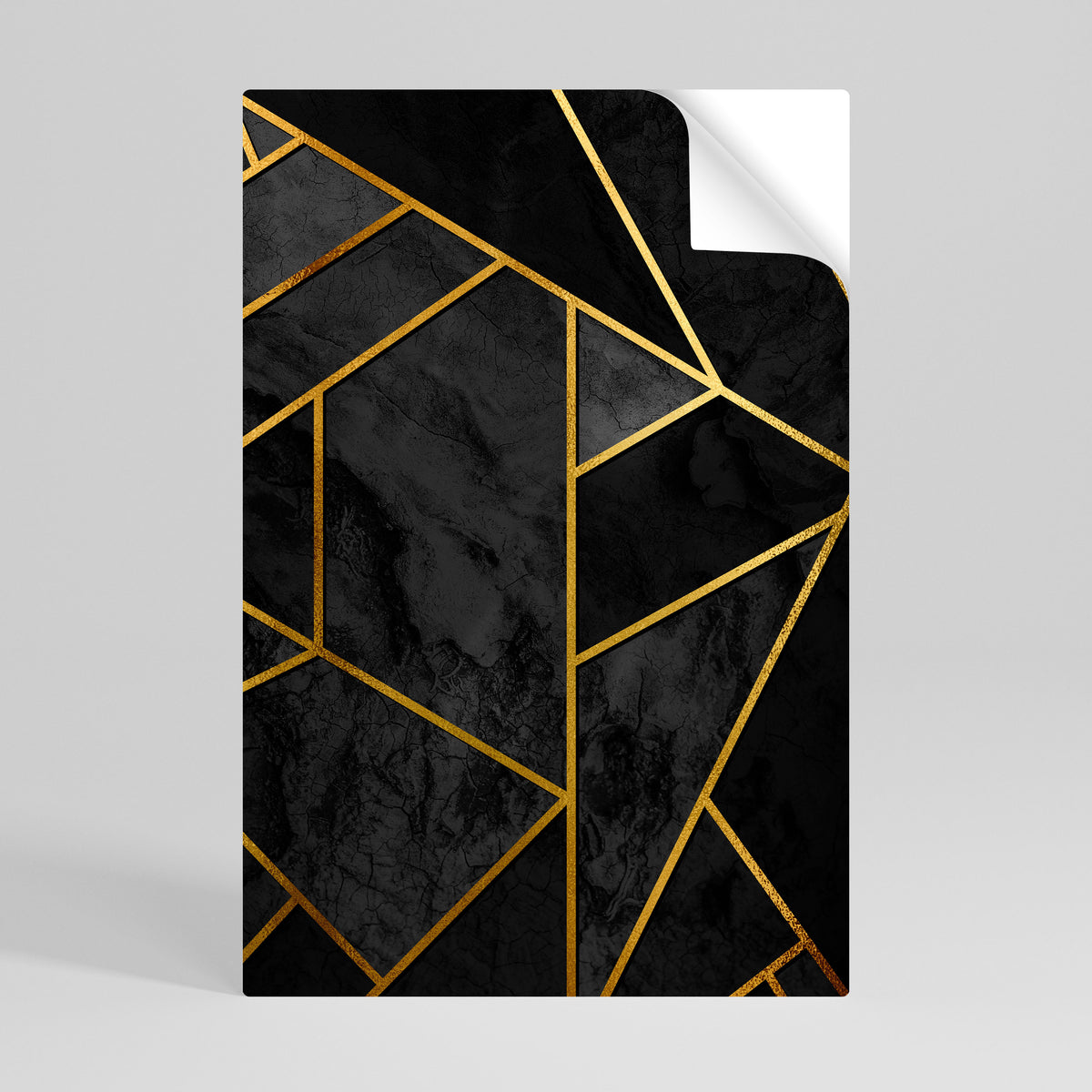 GLINTING GEOMETRIC DREAMS Svislý samolepicí plakát