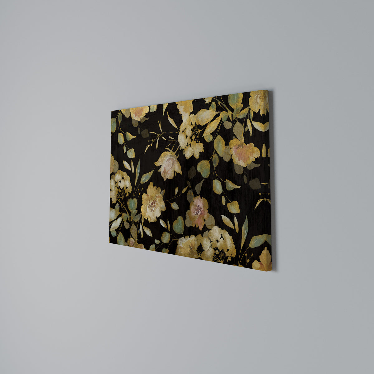 MODEST FLORAL Horizontal Canvas Print