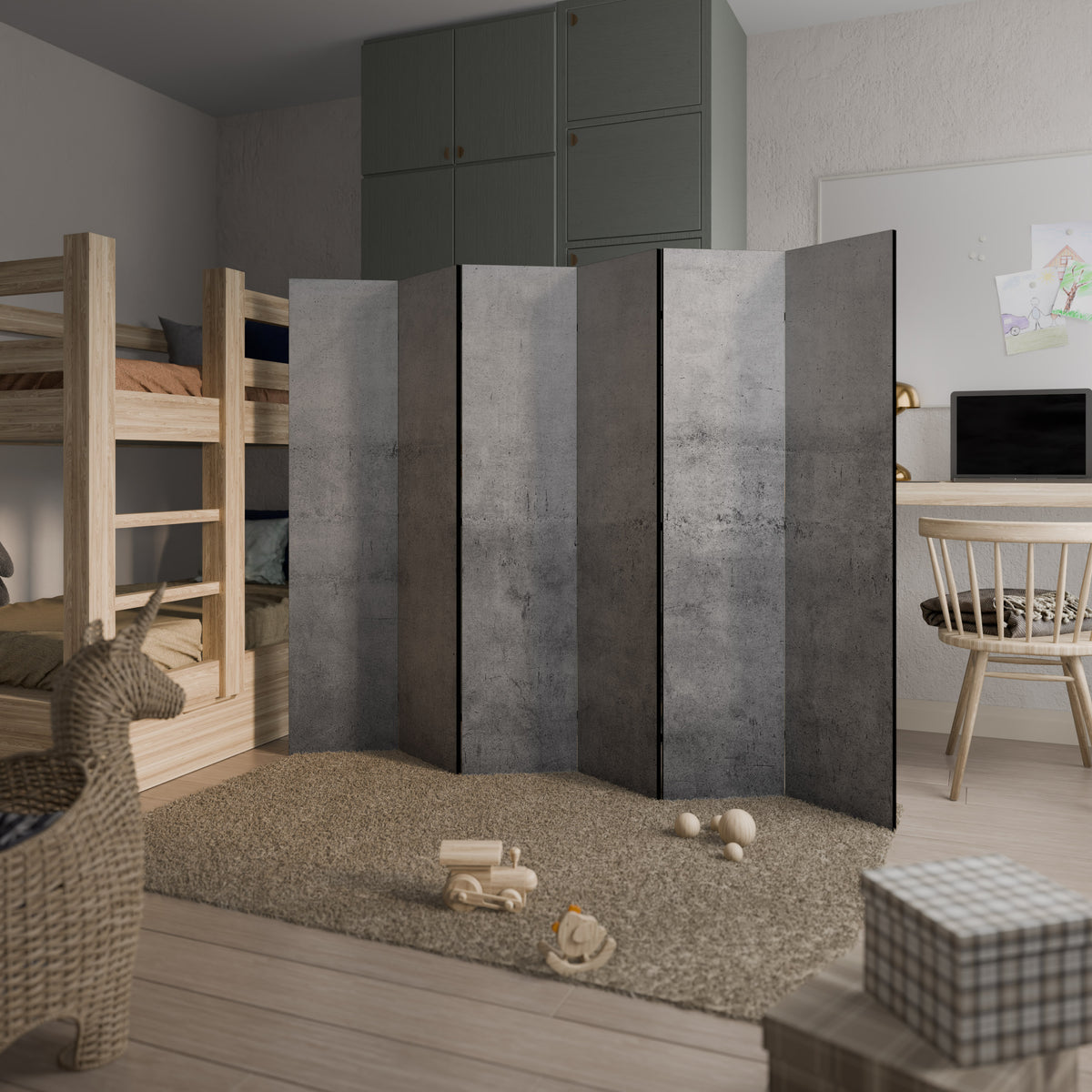 SUBTLE SHADOWS DISPLAY 6dílný paraván