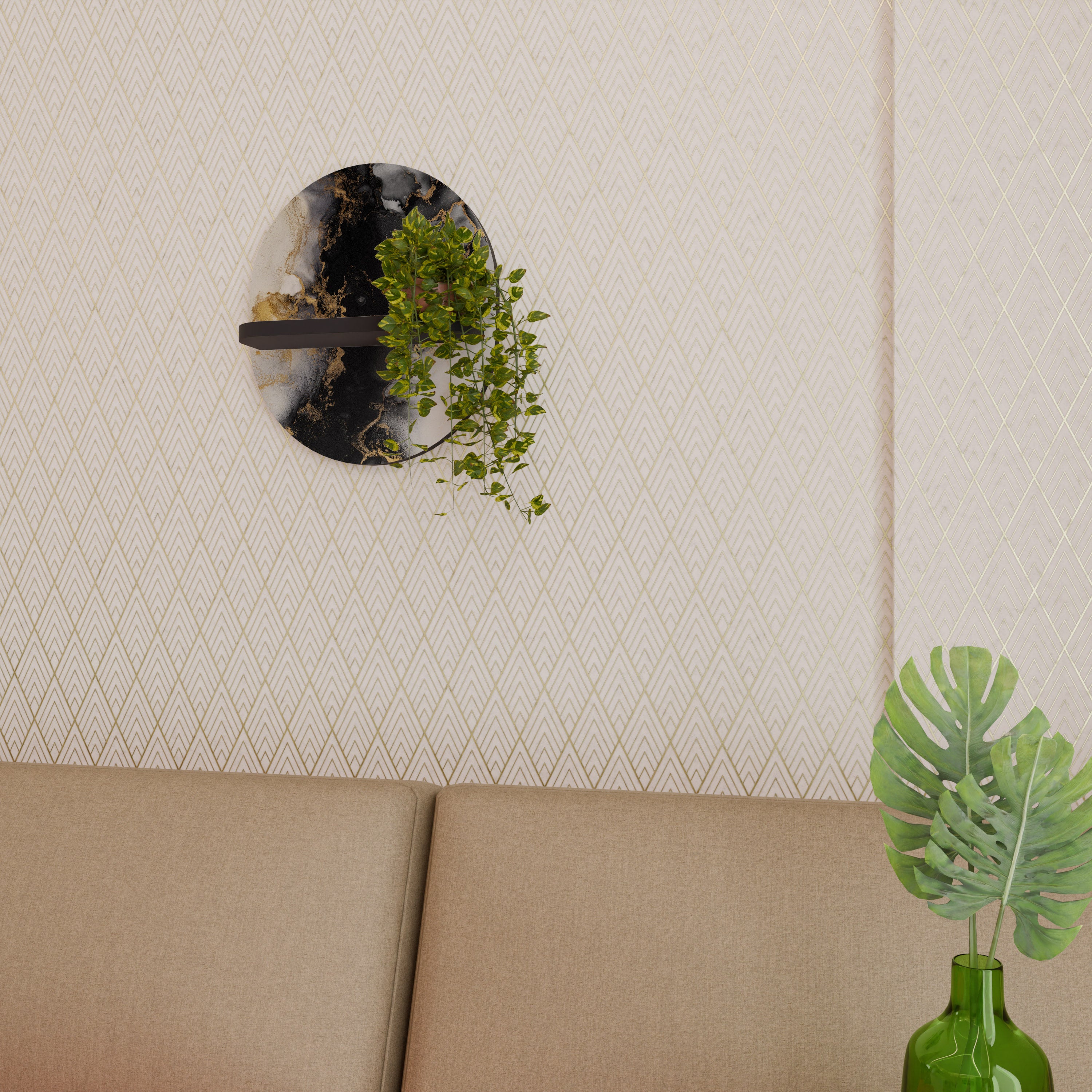 MARBLE OF TOMMORROW Designová police