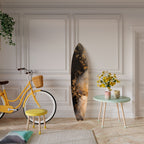 MARBLE OF TOMMORROW Dekorativní panel ve tvaru surfu