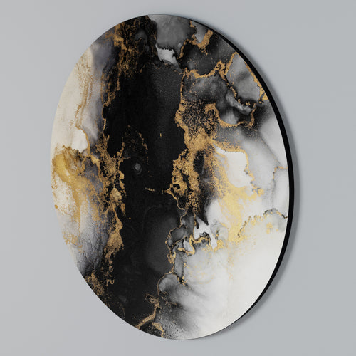 MARBLE OF TOMMORROW Round Wall Art