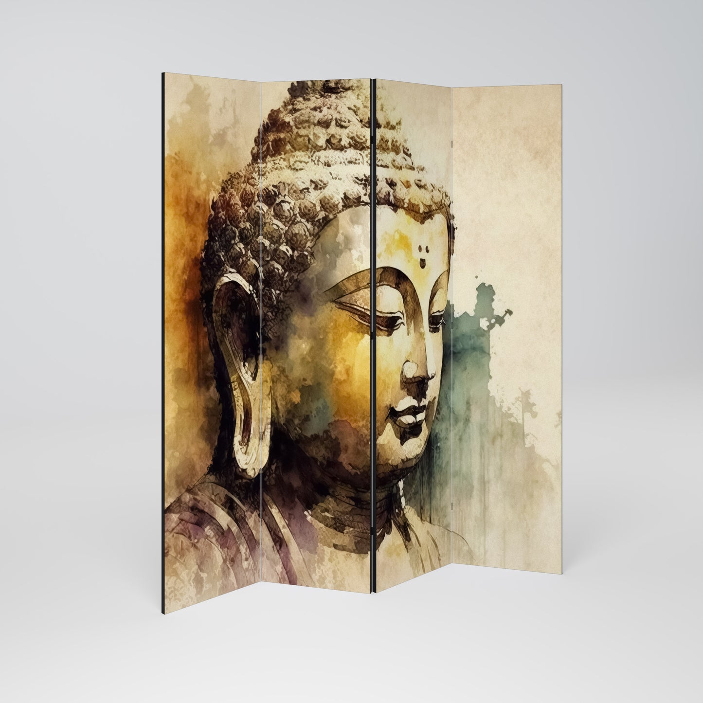 TRANQUIL BUDDHA WHISPERS 4dílný paraván