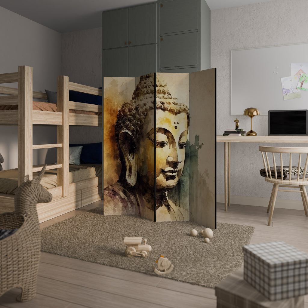 TRANQUIL BUDDHA WHISPERS 4dílný paraván