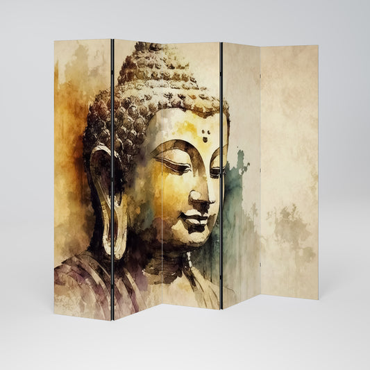 TRANQUIL BUDDHA WHISPERS 5dílný paraván
