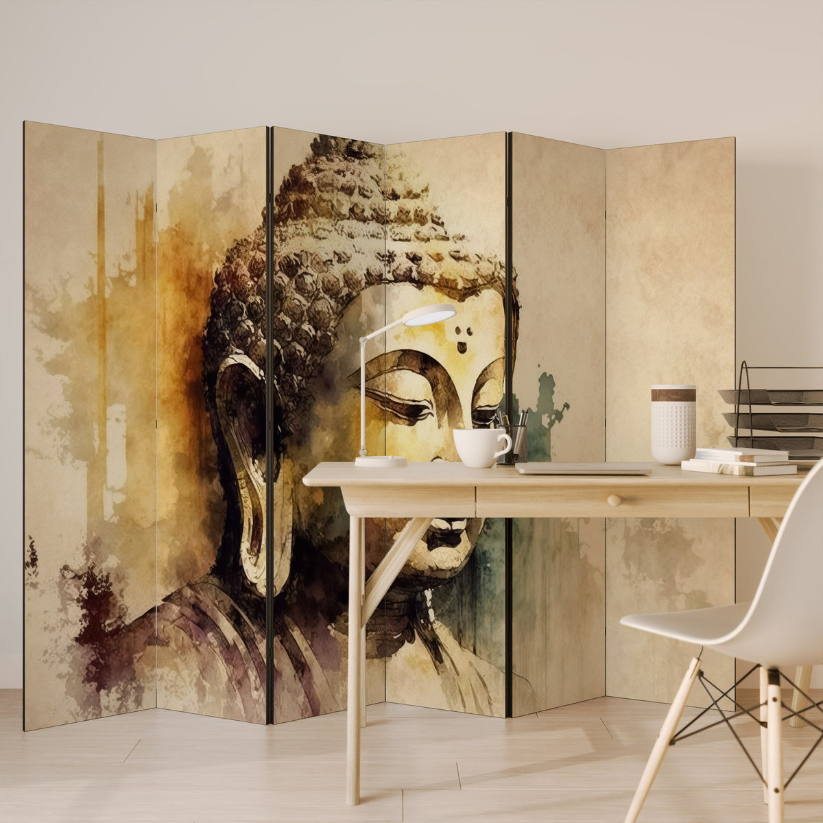 TRANQUIL BUDDHA WHISPERS 6dílný paraván