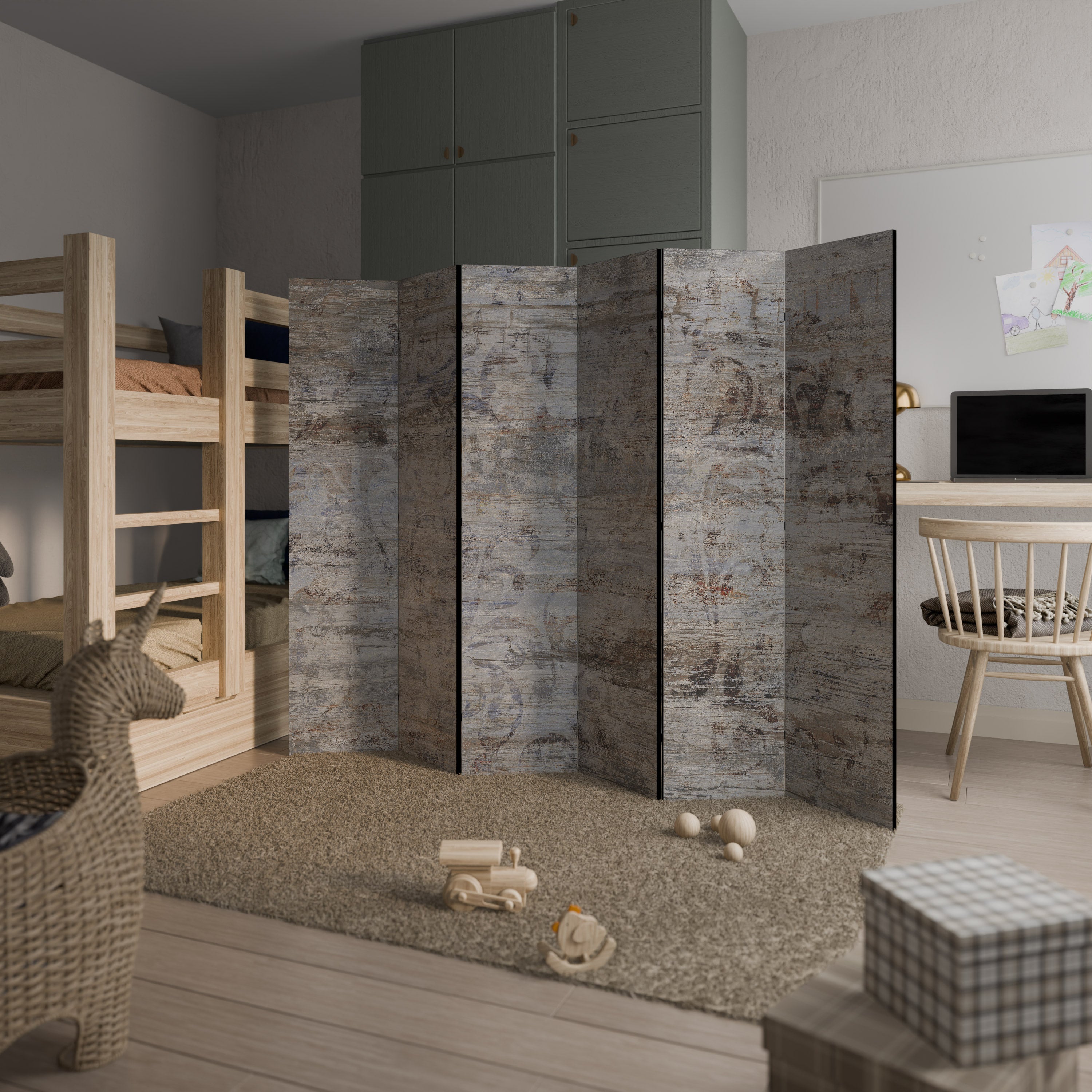 MYSTIC PATINA 6dílný paraván