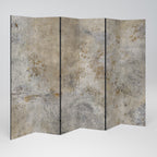 ABSTRACT EARTH CANVAS 6-Panel Room Divider