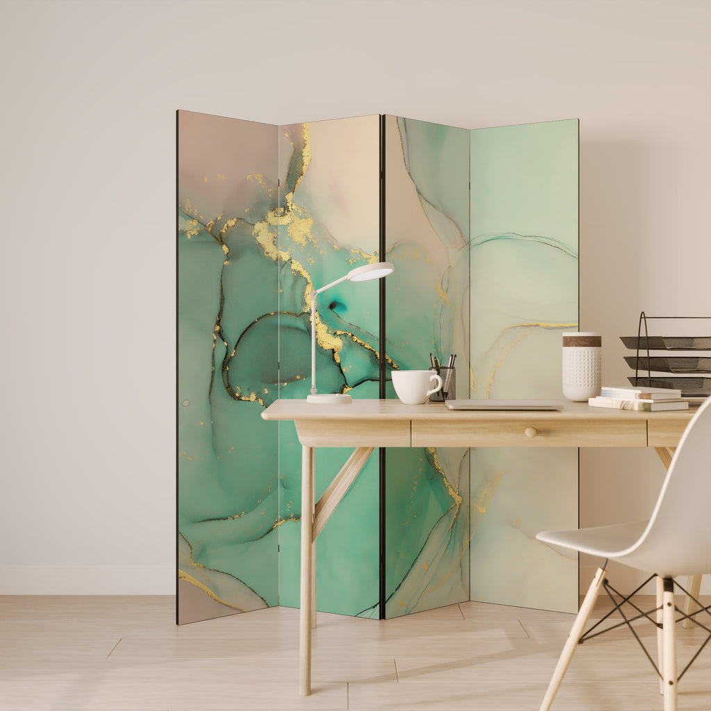 MARBLEIZED MYSTIQUE 4dílný paraván